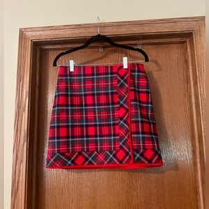 Vineyard Vibes Plaid skirt